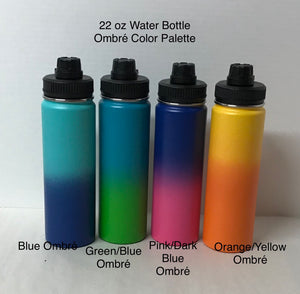 22 oz Water Bottles