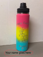 Load image into Gallery viewer, Easter Bunny 22 oz Water Bottle